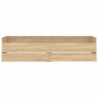 Sonoma oak bed frame with drawers 90x190 cm by , Beds and slatted bases - Ref: Foro24-3207352, Price: 175,21 €, Discount: %