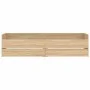 Sonoma oak bed frame with drawers 90x190 cm by , Beds and slatted bases - Ref: Foro24-3207352, Price: 169,68 €, Discount: %