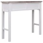 Brown wooden console table 90x30x77 cm by vidaXL, Side tables - Ref: Foro24-284144, Price: 86,66 €, Discount: %