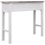 Brown wooden console table 90x30x77 cm by vidaXL, Side tables - Ref: Foro24-284144, Price: 85,69 €, Discount: %