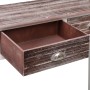 Brauner Konsolentisch aus Holz 90x30x77 cm von vidaXL, Seitentische - Ref: Foro24-284144, Preis: 86,66 €, Rabatt: %