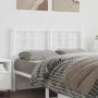 Cabecero de metal blanco 120 cm de , Cabeceros y pies de cama - Ref: Foro24-355641, Precio: 31,01 €, Descuento: %