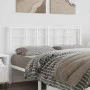 Kopfteil aus weißem Metall, 140 cm von , Kopf- und Fußteile - Ref: Foro24-355643, Preis: 37,62 €, Rabatt: %