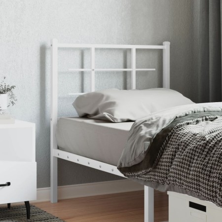 Kopfteil aus weißem Metall, 75 cm von , Kopf- und Fußteile - Ref: Foro24-355636, Preis: 19,83 €, Rabatt: %