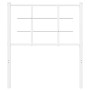 Kopfteil aus weißem Metall, 75 cm von , Kopf- und Fußteile - Ref: Foro24-355636, Preis: 19,83 €, Rabatt: %