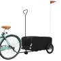 Fahrradanhänger aus schwarzem Eisen, 45 kg von , Fahrradanhänger - Ref: Foro24-94073, Preis: 87,13 €, Rabatt: %