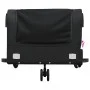 Fahrradanhänger aus schwarzem Eisen, 45 kg von , Fahrradanhänger - Ref: Foro24-94073, Preis: 87,13 €, Rabatt: %