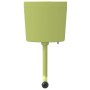Cisterna de inodoro con entrada de agua inferior verde 3/6 L