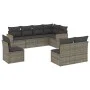 8-piece garden sofa set and gray synthetic rattan cushions by , Garden sets - Ref: Foro24-3258448, Price: 477,57 €, Discount: %
