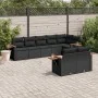 8-piece garden sofa set and black synthetic rattan cushions by , Garden sets - Ref: Foro24-3259388, Price: 614,06 €, Discount: %