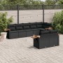 8-teiliges Gartensofa-Set und schwarze synthetische Rattankissen von , Gartensets - Ref: Foro24-3259388, Preis: 637,46 €, Rab...