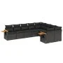 8-piece garden sofa set and black synthetic rattan cushions by , Garden sets - Ref: Foro24-3259542, Price: 616,57 €, Discount: %