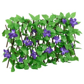 Erweiterbarer Zaun aus grüner künstlicher Efeu-Gitterwand 180x20 cm von , Zaunpaneele - Ref: Foro24-366572, Preis: 29,20 €, R...