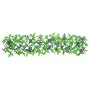 Erweiterbarer Zaun aus grüner künstlicher Efeu-Gitterwand 180x20 cm von , Zaunpaneele - Ref: Foro24-366572, Preis: 29,20 €, R...