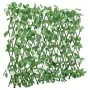 Enrejado expansible de hiedra artificial verde 5 uds 186x30 cm by , fence panels - Ref: Foro24-366591, Price: 123,98 €, Disco...