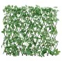 Enrejado expansible de hiedra artificial verde 5 uds 186x30 cm by , fence panels - Ref: Foro24-366591, Price: 123,98 €, Disco...