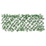 Enrejado expansible de hiedra artificial verde 5 uds 186x30 cm by , fence panels - Ref: Foro24-366591, Price: 145,32 €, Disco...