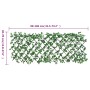Enrejado expansible de hiedra artificial verde 5 uds 186x30 cm by , fence panels - Ref: Foro24-366591, Price: 145,32 €, Disco...