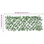 Enrejado expansible de hiedra artificial verde 5 uds 186x30 cm by , fence panels - Ref: Foro24-366591, Price: 123,98 €, Disco...