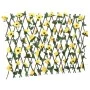 Enrejado valla expansible hiedra artificial amarillo 180x60 cm by , fence panels - Ref: Foro24-366598, Price: 32,28 €, Discou...