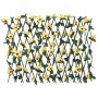 Erweiterbarer Zaun mit künstlichem gelbem Efeu-Gitter 180x60 cm. von , Zaunpaneele - Ref: Foro24-366598, Preis: 37,23 €, Raba...