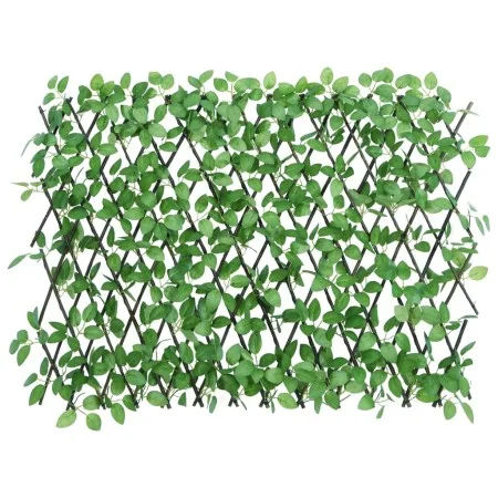 Green artificial ivy expandable fence trellis 180x65 cm by , fence panels - Ref: Foro24-366586, Price: 50,17 €, Discount: %