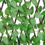 Green artificial ivy expandable fence trellis 180x65 cm by , fence panels - Ref: Foro24-366586, Price: 62,80 €, Discount: %