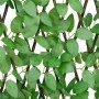 Green artificial ivy expandable fence trellis 180x65 cm by , fence panels - Ref: Foro24-366586, Price: 50,17 €, Discount: %