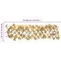 Orange artificial maple leaf expandable trellis 180x30 cm by , fence panels - Ref: Foro24-366592, Price: 19,07 €, Discount: %