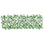Expandable green artificial ivy lattice fence 180x70 cm by , fence panels - Ref: Foro24-366574, Price: 39,77 €, Discount: %