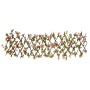 Expandable trellis fence with artificial pink ivy 180x20 cm by , fence panels - Ref: Foro24-366576, Price: 24,83 €, Discount: %