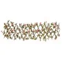 Expandable trellis fence with artificial pink ivy 180x20 cm by , fence panels - Ref: Foro24-366576, Price: 25,36 €, Discount: %