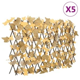 Expandable orange artificial maple trellis 5 units 180x60 cm by , fence panels - Ref: Foro24-366595, Price: 89,41 €, Discount: %