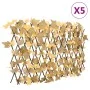Expandable orange artificial maple trellis 5 units 180x60 cm by , fence panels - Ref: Foro24-366595, Price: 89,41 €, Discount: %