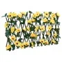 Enrejado expansible hiedra artificial amarillo 5 uds 180x20 cm de , Paneles de vallas - Ref: Foro24-366597, Precio: 58,29 €, ...