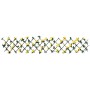 Erweiterbares Spalier künstlicher Efeu gelb 5 Stück 180x20 cm von , Zaunpaneele - Ref: Foro24-366597, Preis: 56,20 €, Rabatt: %