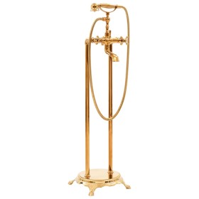 Grifo para bañera de pie acero inoxidable dorado 99,5 cm de vidaXL, Grifos de bañera - Ref: Foro24-145095, Precio: 236,30 €, ...
