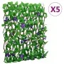 Enrejado expansible hiedra artificial verde 5 uds 180x70 cm de , Paneles de vallas - Ref: Foro24-366575, Precio: 121,51 €, De...