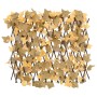 Erweiterbares Rankgitter aus künstlichem Ahornblatt in Orange, 180 x 60 cm von , Zaunpaneele - Ref: Foro24-366594, Preis: 23,...
