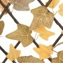 Orange artificial maple leaf expandable trellis 180x60 cm by , fence panels - Ref: Foro24-366594, Price: 26,83 €, Discount: %