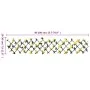 Enrejado valla expansible hiedra artificial amarillo 180x20 cm de , Paneles de vallas - Ref: Foro24-366596, Precio: 20,30 €, ...