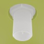 Cisterna de inodoro con entrada de agua inferior verde 3/6 L