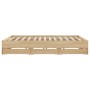 Cama con cajones madera ingeniería roble Sonoma 160x200 cm de , Camas y somieres - Ref: Foro24-3207261, Precio: 213,27 €, Des...