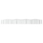 Arriate de gaviones forma arco hierro galvanizado 400x50x50 cm by , Pots and planters - Ref: Foro24-153543, Price: 100,66 €, ...