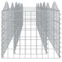 Arriate de gaviones forma arco hierro galvanizado 400x50x50 cm by , Pots and planters - Ref: Foro24-153543, Price: 100,66 €, ...