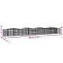 Arriate de gaviones forma arco hierro galvanizado 400x50x50 cm by , Pots and planters - Ref: Foro24-153543, Price: 100,66 €, ...