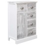 Sideboard mit 10 Schubladen graues Holz 113x30x79 cm von vidaXL, Sideboards - Ref: Foro24-284173, Preis: 260,94 €, Rabatt: %