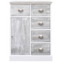 Sideboard mit 10 Schubladen graues Holz 113x30x79 cm von vidaXL, Sideboards - Ref: Foro24-284173, Preis: 260,94 €, Rabatt: %