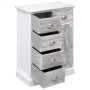 Sideboard with 10 gray wooden drawers 113x30x79 cm by vidaXL, Sideboards - Ref: Foro24-284173, Price: 257,46 €, Discount: %