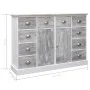 Sideboard mit 10 Schubladen graues Holz 113x30x79 cm von vidaXL, Sideboards - Ref: Foro24-284173, Preis: 257,46 €, Rabatt: %